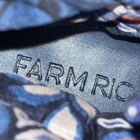 NIB Farm Rio Lug Sole Puffer Bootie Platform Pineapple Flower Moon Boots 6 - Picture 8 of 13